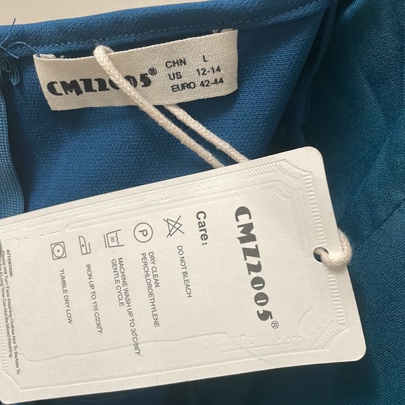 CMZ2005 midi cocktail dress. Size large. New with tags. - Picture 3 of 4